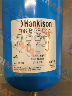 HA-60006708 / F08-B-PF-DP1 Hankison