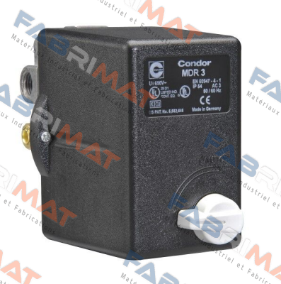 P/N: 226994  Type: MDR3 HAA BAAA 130A160 XAA XXX Condor