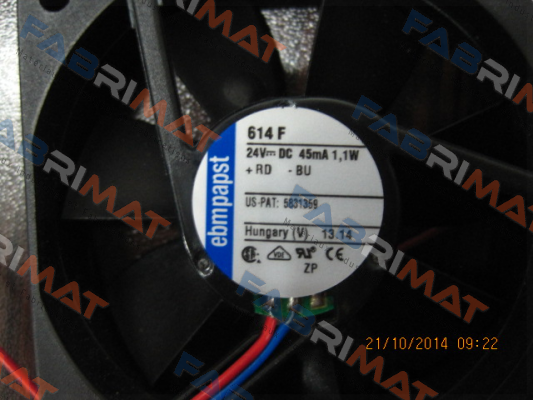 Type: 614 F,3005475 EBM Papst