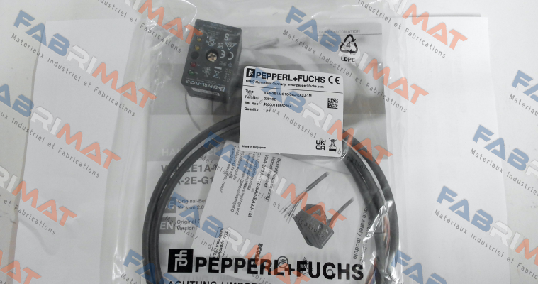 p/n: 229182, Type: VAA-2E1A-G10-SAJ/EA2J-1M Pepperl-Fuchs