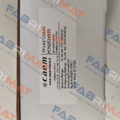 PN: 1050009 /  FF 142-10 AAC Tival-Sensors