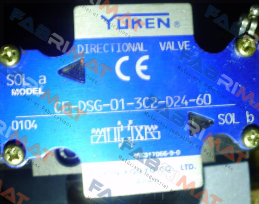 CE-DSG-01-3C2-D24-60 obsolote, replaced by DSG-01-3C2-D24-70  Yuken