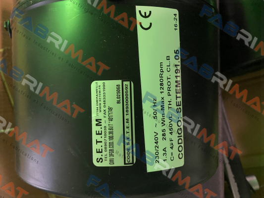 GMV 3FGB.COD.100.38.6V/7 *40171749* Elco