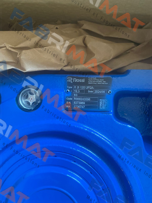 R 2I 125 UP2A - 19.3  backstop device Rossi