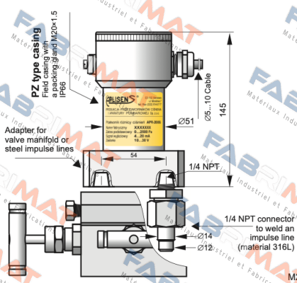 APRE-2000G/PZ/ Aplisens