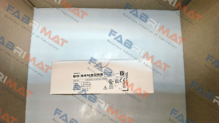 DMK 331 250-4000-1-5-100-H00-1-B-2-000 Bd Sensors