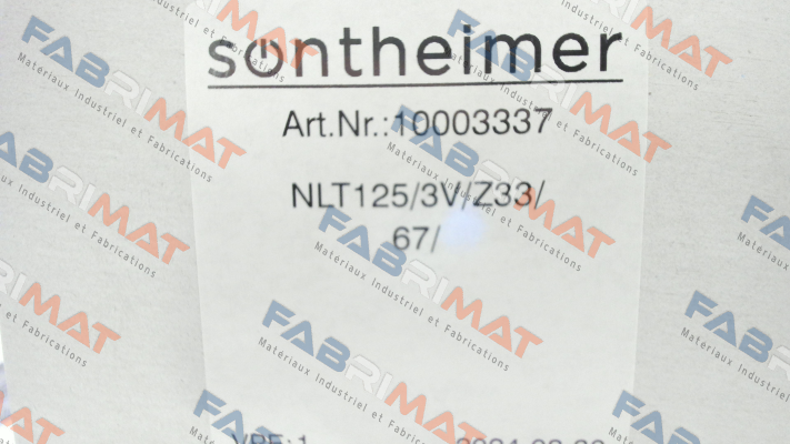 NLT125/3V/Z33/67 Sontheimer