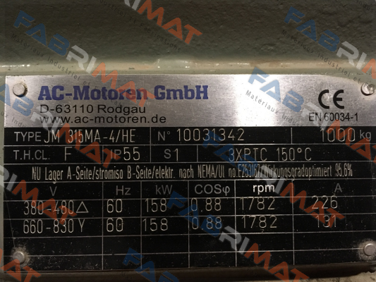 ACM 315 MA-4/PHE AC Motoren