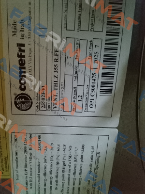 THLZ 355 R FF Comefri