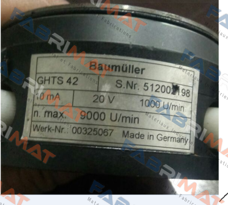 GHTS 42 (00325067) Baumüller