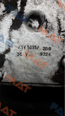 KSV 5035/268  Fhp Elmotor