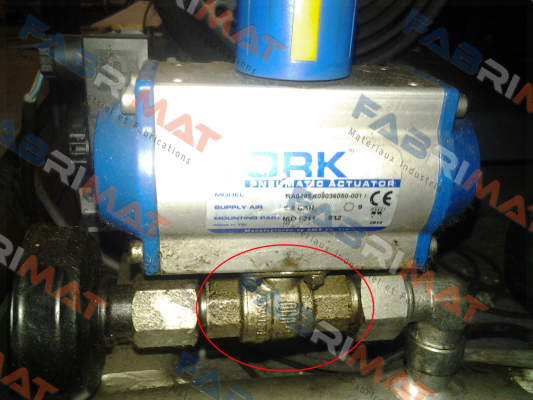 KV 901 ¾ " 2 way ball valve   Tork