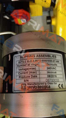 SVTS C 05-S-A-00/12-0500/0500-ST-000 Servo Tecnica