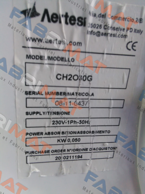 CH2OG/H  Aertesi