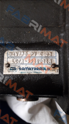 H1V 30 PV C DX LC  Sam Hydraulik