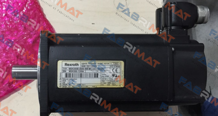 P/N: R911299936 Type: MSK050B-0600-NN-M1-UG1-NNNN  Rexroth