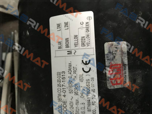 3BTM CO 25 20 0 22 - 40171513 Elco