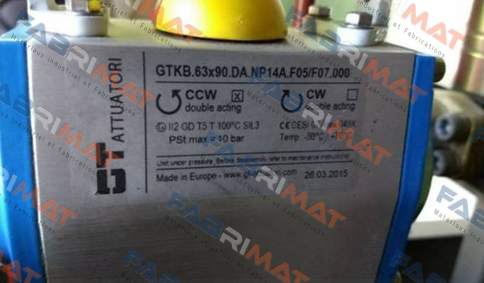 GTKB.63x90.DA.NP14A.F05/F07.000 GT Attuatori