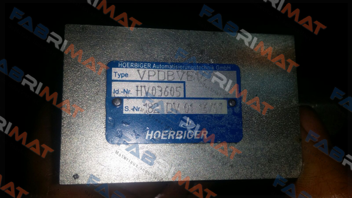 VPDBVE16D Hoerbiger