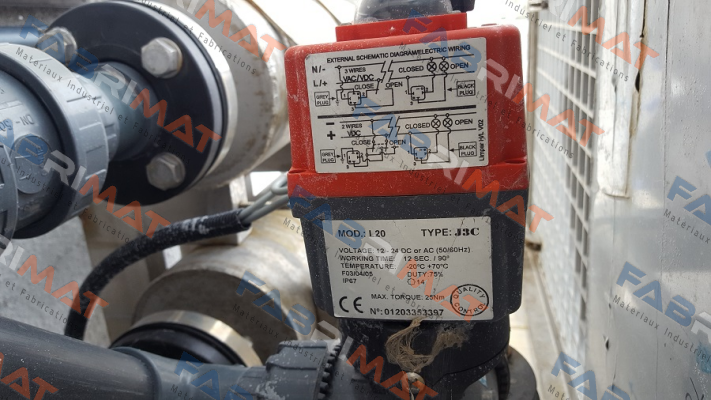 motor for valve Model L20  type J3C J+J Automation