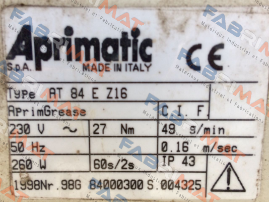 AT84 Aprimatic