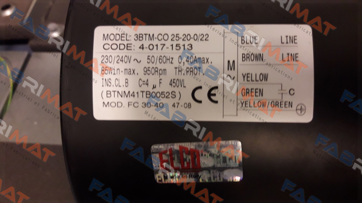 3BTM-CO 25-20-0/22 Elco