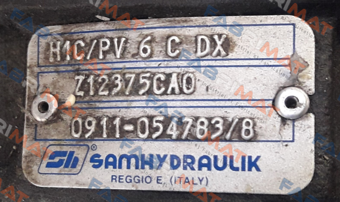 H1C/PV 6 C DX (OEM)   Sam Hydraulik