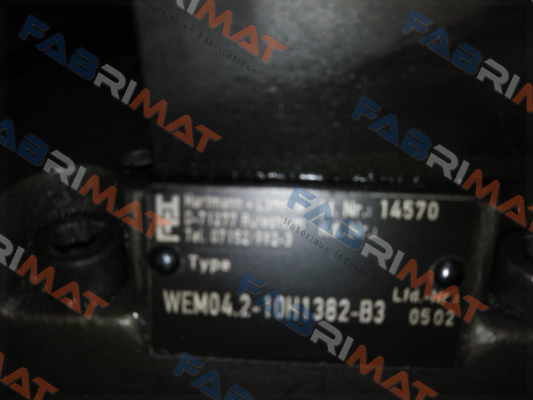 WEM04.2-10H13B2-B3  Hartmann-Lammle