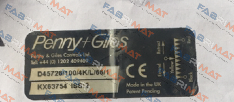 D45726/100/4K/L/66/01 Penny & Giles
