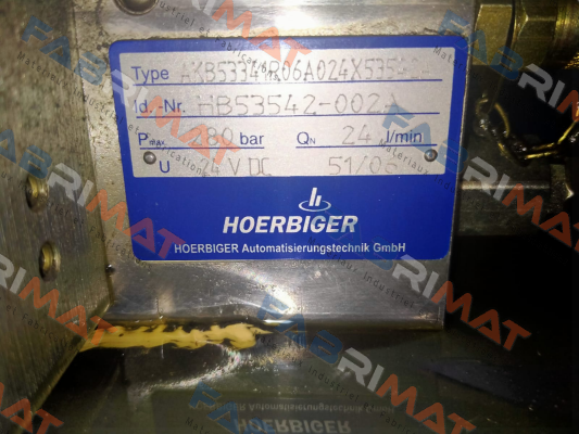 HB53542-002A Hoerbiger