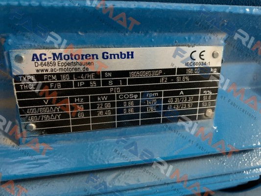 FCM 180 L-4/HE AC Motoren