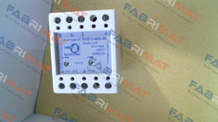 Power Chock for RVB 0-400-30 Vibra Schultheis