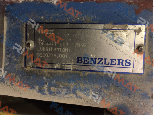 TV122C20, 9820278.001,19.44:1 replaced by J100-20-100-20  Benzlers