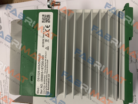 SCR CD3000S 1PH/25A/-/480V/NO/SSR/ZC/NF/EM  (new code DS102540SZ000020) CD AUTOMATION