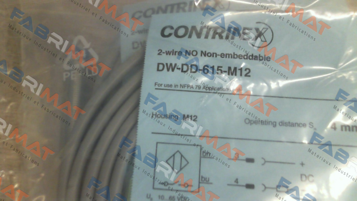 p/n: 220-820-015, Type: DW-DD-615-M12 Contrinex