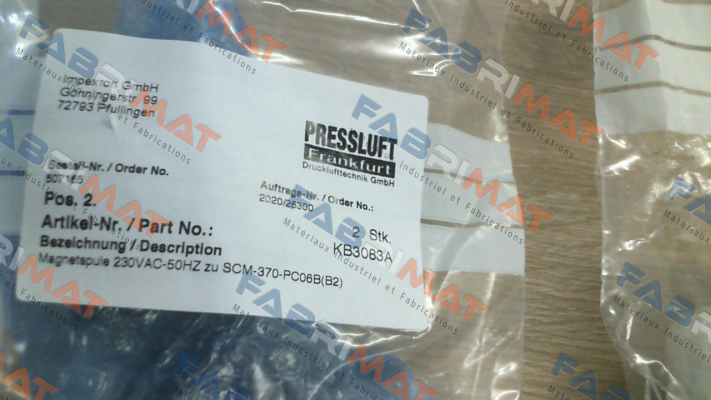 coil for SCM-370-PC06B(B2) Hoerbiger