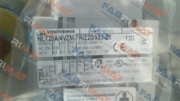 NLT20A/4VZM/FR/Z20/X83-Z9 Sontheimer