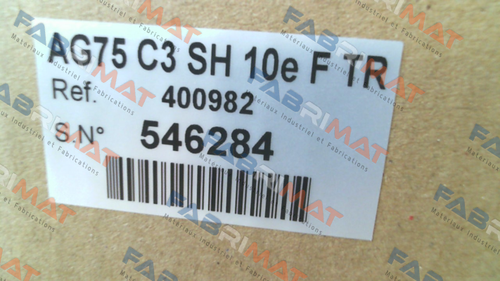P/N: 400982, Type: AG75 C3 SH 10e F Scaime