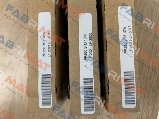 PR250 3R3 10% Ate
