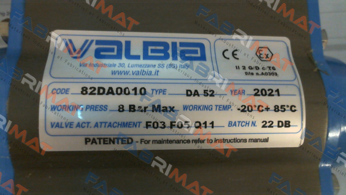 DA 52 Valbia