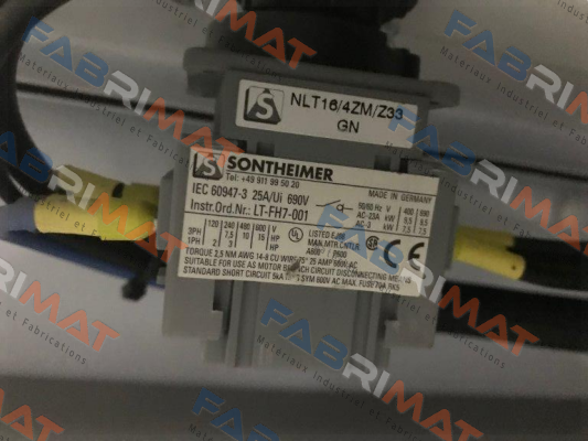NLT16/4ZM/Z33 Sontheimer