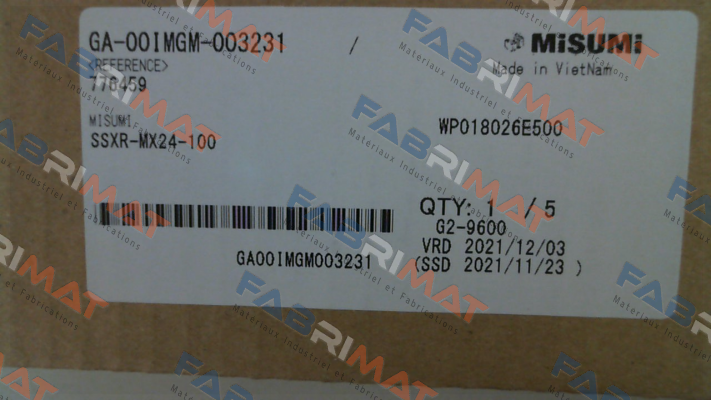 SSXR-MX24-100 Misumi