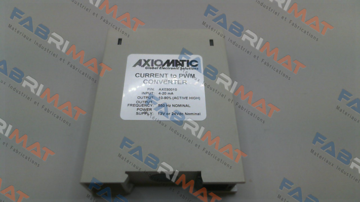 AX030010 Axiomatic Technologies Corp.