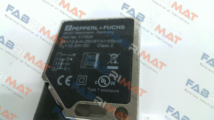 p/n: 117834, Type: MLV12-8-H-250-RT/47/65b/92 Pepperl-Fuchs