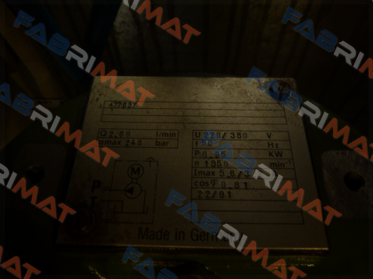 HP2 H 00-2.6-04-X TS T obsolete, alternative HP200-2,60-05-X1TS-GRD350M240  Hydac