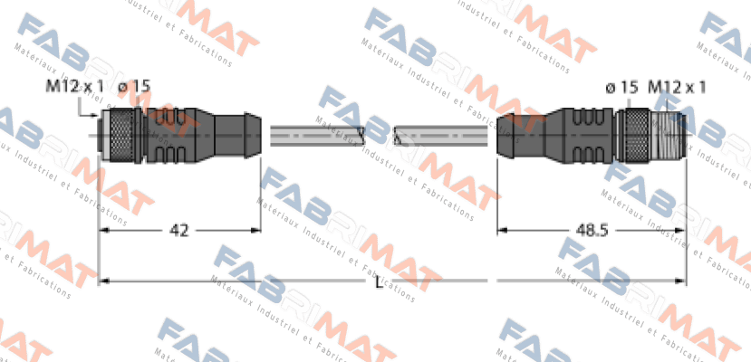 p/n: 8035246, Type: RK4.5T-50-RS4.5T/S2500 Turck