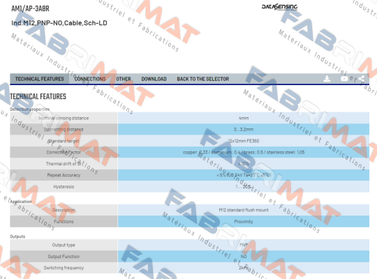 AM1/AP-3A8R Micro Detectors / Diell (now Datasensing)