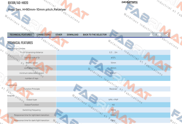 BX10R/AD-HB2D Micro Detectors / Diell (now Datasensing)