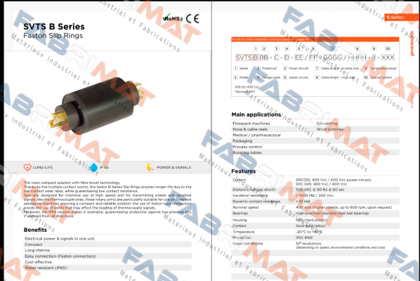 SVTS B 01- S-A-02/00-0000/0000-ST-000 Servotecnica