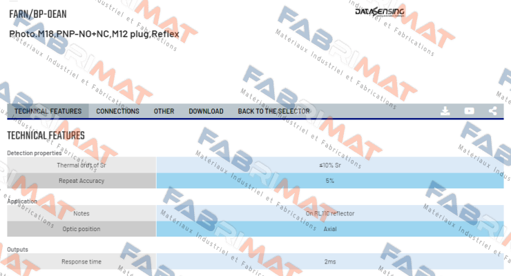 FARN/BP-0EAN Micro Detectors / Diell (now Datasensing)